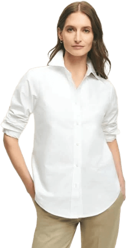 Brooks Brothers Women's Classic-Fit Cotton Oxford Shirt