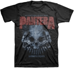 Pantera Men's Domination Distressed T-Shirt