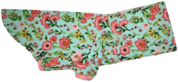 Floral Garden Fleece Dog Sweater