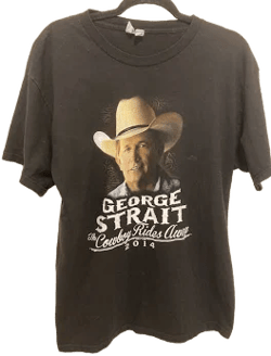 George Strait 2014 Concert Graphic T-shirt