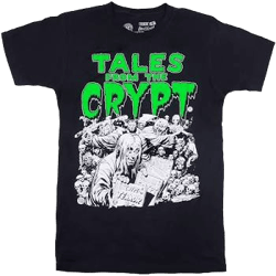 Kreepsville Men's Tales from The Crypt Glow in The Dark T-Shirt