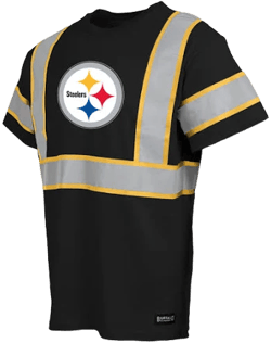 Pittsburgh Steelers Men's Heavyweight Safety T-Shirt