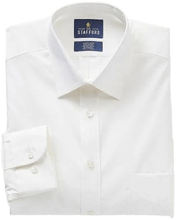 Stafford Men's Regular Fit Stretch Dress Shirt