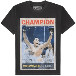 Aeropostale Men's Muhammad Ali Heaven in Seven Relaxed Graphic Tee