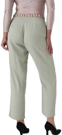 80s Pastel Relaxed High Waist Trousers