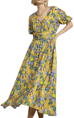 Honey Mix Floral Dress