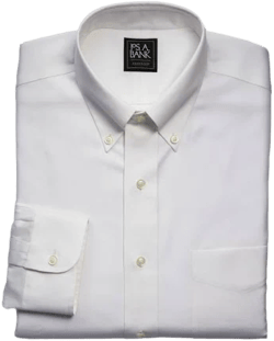 Jos. A. Bank Men's Traveler Collection Tailored Fit Button-Down Dress Shirt