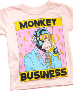 Monkey Business Kids Graphic Tee