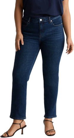 Quince Women's Luna Stretch Slim Straight Jeans