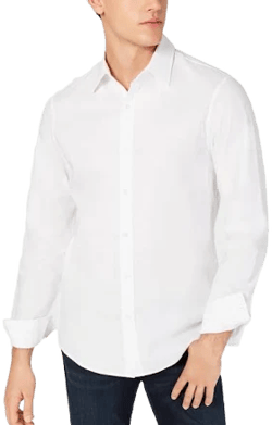 Michael Kors Men's Classic Cotton Button Down Shirt