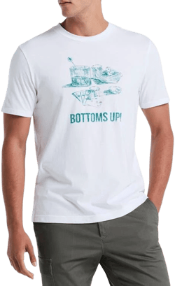 Original Penguin Men's Bottoms Up Graphic T-Shirt