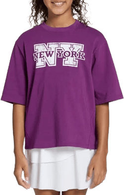 DSG Girls' Cotton Graphic Tee