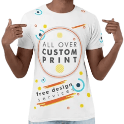 Vispronet Custom All Over Print T-shirt
