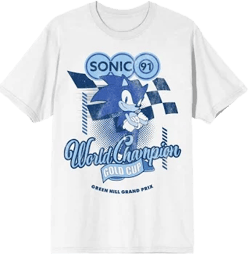 Sonic The Hedgehog Green Hill Grand Prix Graphic T-Shirt