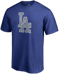 Los Angeles Dodgers Men's Static Logo T-Shirt
