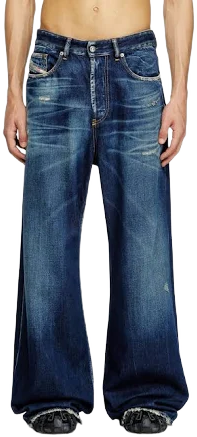 Diesel Relaxed Jeans D-Rise 09M06 Mens