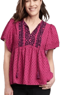 Knox Rose Women's Flutter Sleeve Top