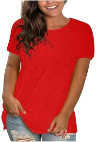 Women's Crew Neck Short Sleeve T-shirt