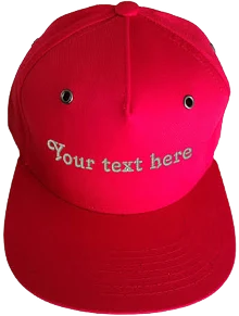 Custom Embroidered Snapback Baseball Hat
