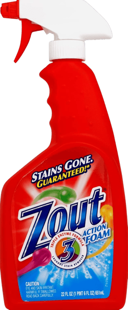 Zout Triple Enzyme Formula Laundry Stain Remover Foam, 22 Fl Oz (Pack of 1)