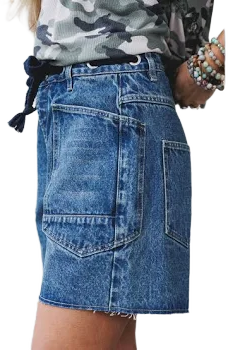 Three Bird Nest Women's Faded Glory Denim Shorts
