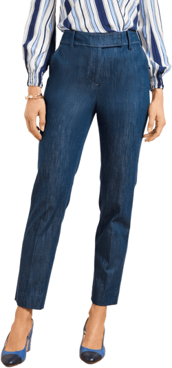 Women's Talbots Refined Denim Slim Leg Pants