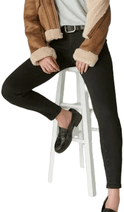 Lucky Brand Women's Ava Mid-Rise Ripped Skinny Jeans