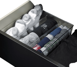 Mainstays 3-Compartment Drawer Organizer