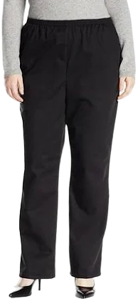 Chic Women's Plus Comfort Collection Scooter Elastic Waist Pants