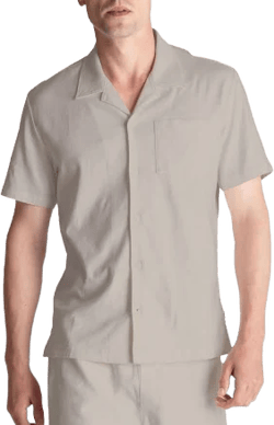 Birddogs Men's Tech Linen Button Down Shirt