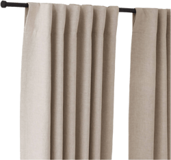 West Elm European Flax Linen Blackout Curtain
