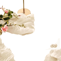 6Pack Ivory Cheesecloth Table Runner, 10ft Gauze Cheese Cloths Table Runners, Boho 35x120 Inches Rustic Tablerunner for Wedding, Bridal Baby Shower, Party, Birthday Decorations