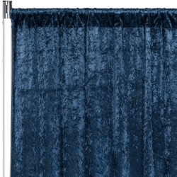 CV Linens Velvet Drape/Backdrop Curtain Panel Size H X 52 in W