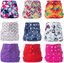 Planet Baby All-in-Two Reusable Cloth Diapers