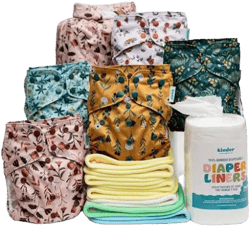 New Parent Starter Bundles Pocket Cloth Diapers with Athletic Wicking Jersey and More