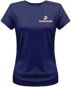 Marines Red Line Women's Jersey T-Shirt