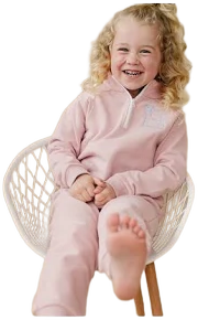 Little Joy Co. Organic Cotton Quarter-Zip Set
