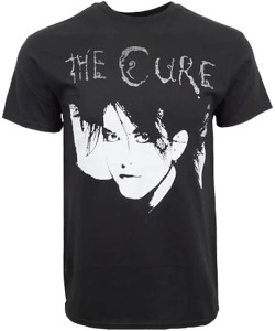 The Cure Glitter Logo T Shirt