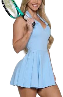 Athleisure Collared Tennis Dress