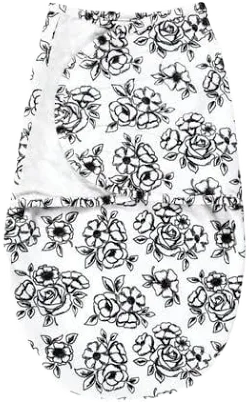 Hudson Baby Infant Girl Plush Faux Fur Swaddle Wrap