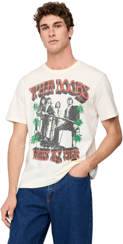 Gap Men's The Doors Relaxed Graphic T-Shirt