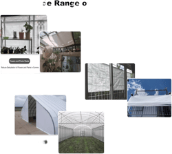 55% White Shade Net Greenhouse Covers Sunblock Shade Cloth with Grommets UV Resistant Netting for Garden/Yard/Pool/Terrace/Balcony(3x7.0m/9.8x23ft)