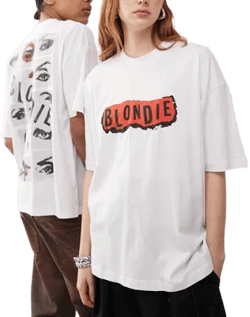 ASOS Oversized Blondie Print T-Shirt