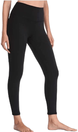 Yunoga Women's Soft High Waisted Yoga Pants Tummy Control Ankle Length Leggings