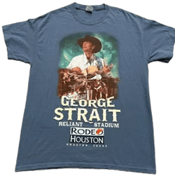 George Strait Houston Rodeo Reliant Stadium T-Shirt