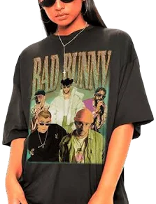 Moda Co Company Retro Bad Bunny Vintage T-Shirt