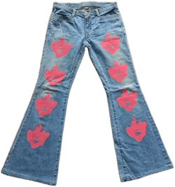 Vintage Hysteric Glamour Japanese Bootcut Jeans