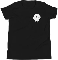 Melting Smiley Face Graphic T-Shirt