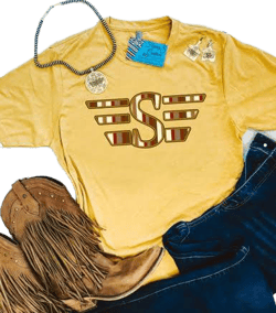 Custom Retro Stone V-Neck Soft Tee