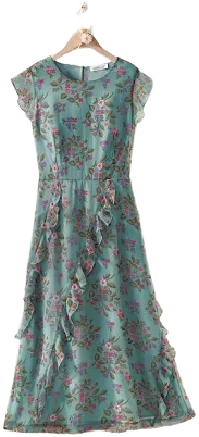 Flutter of Florals Dress